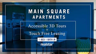 Main Square Apartments | Toronto | Accessible Apartment 3D Tour | Junior 1b1b