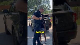 Unexpected Surprise by Police Officer - Unbelievable Act of Kindness! ❤️ #shorts
