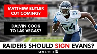Rashaan Evans To Las Vegas? Raiders Rumors Mailbag: Matthew Butler Cut Coming? Dalvin Cook Trade?