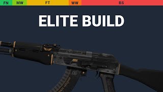 AK-47 Elite Build - Skin Float And Wear Preview