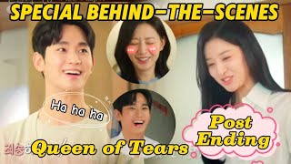 Special Episode Behind the scene😍Queen Of Tears #kimjiwon #kimsoohyun #kdrama #b