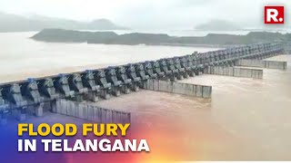 Telangana On Red Alert; Incessant Rain Cause Godavari River Flow Above Danger Level