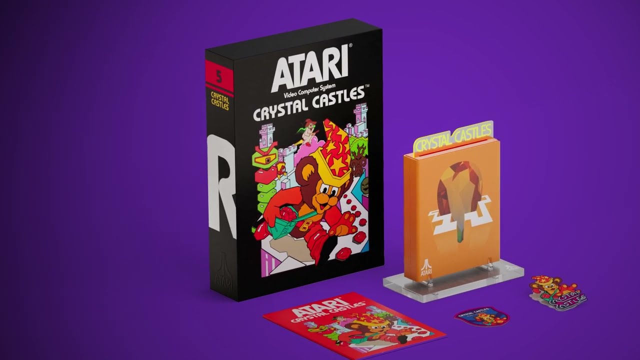 Crystal Castles Collectible Atari 2600 Cartridges - YouTube