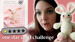 Lil Crochet Friends Rabbit Review | One Star Craft Challenge