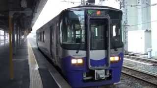 ET122形えちごトキめき鉄道日本海ひすいライン泊行き糸魚川発車[HD]