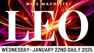 LEO- 222! GOOD NEWS THAT WILL MAKE YOU FEEL BETTER, LEO!!💫- January 22nd Daily Tarot 2025