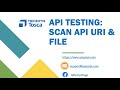 Tosca Tutorial | Lesson 80 - Scan API Definition File and URI using  | Tosca API Scan | API Testing|