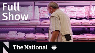 CBC News: The National | Grocery prices, New alcohol guidance, Russian mercenary group