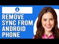 How To Remove Google Sync Contacts From Android Phone (How To Unsync Google Contacts From Android)