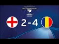 England 2 4 Romania Highlights