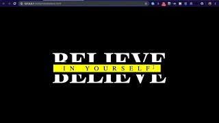 CSS Creative Text Hover Effects | Split Text on Hover [HTML and CSS TUTORIAL] for beginners