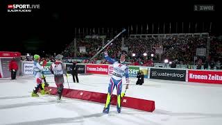 Ski alpin: Slalom Männer 2. Lauf - Nachtslalom Flachau 2022