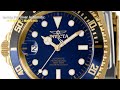 Invicta Pro Diver Automatic 朱仔推介平玩《 左撇子👍金色五珠帶放大鏡 ✨ 200m🌊 精工機械機芯》Hk908/1隻😳tel 96699429🎉👍