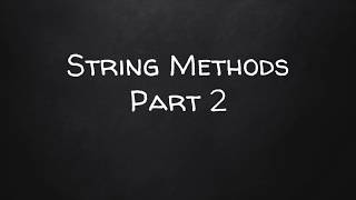 Learn JavaScript: Part 14 - String Methods Part 2