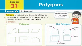 Primary 3 \\ grade 3-1st term 31- Polygons - Parallelograms. شرح ماث ثالثه إبتدائى لغات