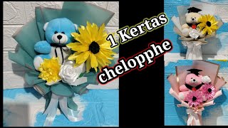 TUTORIAL buket bunga PALING banyak peminatnya ! | buket boneka | buket bunga | Buket balon