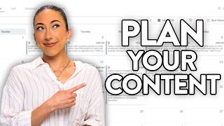 How to Plan 31 Days of Content in 6 Days (Without Burning Out)