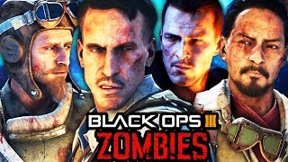 BLACK OPS 3 ZOMBIES: FULL MOVIE - ALL STORYLINE CUTSCENES INTRO & OUTRO! (BO3 Zombies Storyline)