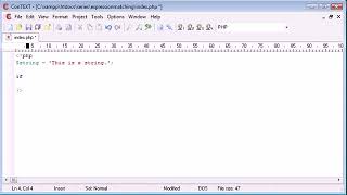 PHP 44 Expression Matching