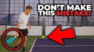 The Key To Third Shot Drops | Zane Navratil Pickleball