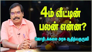 0535 - நான்காம் பாவகம் என்ன தரும்? குருஜி விளக்கம்.#adityaguruji #jothidam