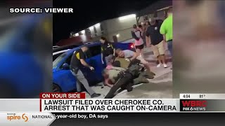 Lawsuit filed over Cherokee Co. arrest that was caught on camera