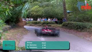 Wallace Menzies vs Alex Summers at Wiscombe Park Hillclimb