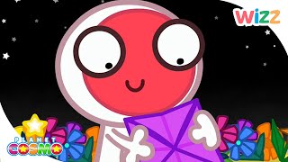 Planet Cosmo - Cosmo Makes a Paper Flower Garden | Full Episodes | Wizz | Cartoons for Kids