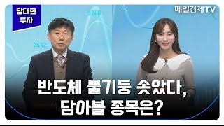 [담대한 투자] 반도체 불기둥 솟았다, 담아볼 종목은? / 최창윤 한국의결권대행 대표