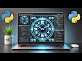 Digital Clock using Python Tkinter | Python for Beginners