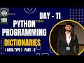 Python Dictionaries (PART - 2) @HDR_Programming