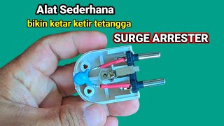 WAJIB BUAT Alat Anti Petir Pengaman Elektronik SURGE ARRESTER