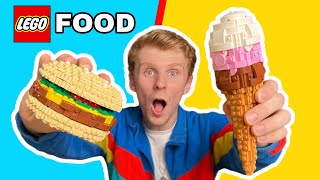 How to build LEGO Food like a pro…