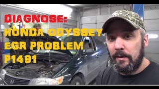 Honda Odyssey EGR Trouble P1491