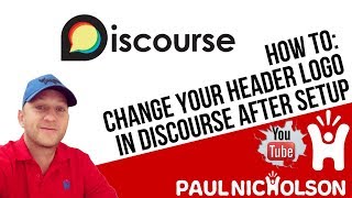 How To Change Discourse Forum Logo - Start The Wizard Again