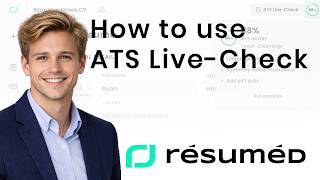 How to use ATS Live-Check – Resumed CV Creator