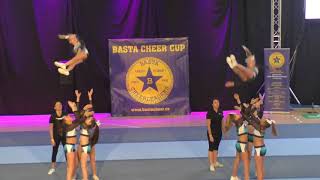 JNS Tinybirds Double synchro group stunt Youth L3 on BASTA 2017