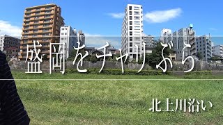 盛岡市北上川沿い⇒開運橋⇒木伏緑地のカフェ