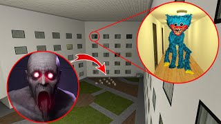 SCP 096 And Huggy Wuggy Garry's Mod Nextbots Got Out of Hand Again #7