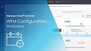 Visionclip #6: WFM Configuration Work Plans