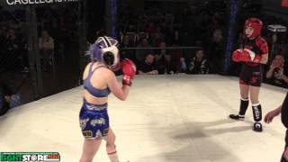 Lola Safranova vs Mya Keogh - Cage Legacy Kickboxing 1