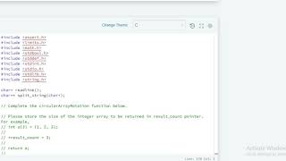 Circular Array Rotation | hackerrank solution