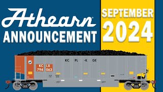 Athearn September 2024 Announcement: Athearn HO Scale BethGon Coalporter