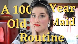 I tried a 100 Year Old Cleaning Routine for a WEEK (it changed my life)
