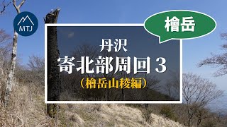 丹沢 鍋割山南山稜と檜岳山稜３ 　雨山峠から檜岳山稜【登山・日帰り・車・2023年4月4日】神奈川県 鍋割山・雨山・檜岳・鍋割山稜