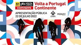 Cerimónia de apresentação da 83ª Volta a Portugal em Bicicleta