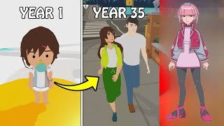 BIRTH TO DEATH AS A GIRL | 100 YEARS LIFE SIMULATOR Game 🎮 PLAY