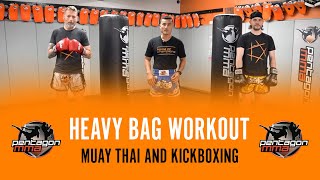 How to do a perfect liver kick! Heavy Bag Workout for Muay Thai and Kickboxing #32