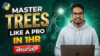 DSA Trees Full Course Telugu | DSA in Telugu | PythonLife