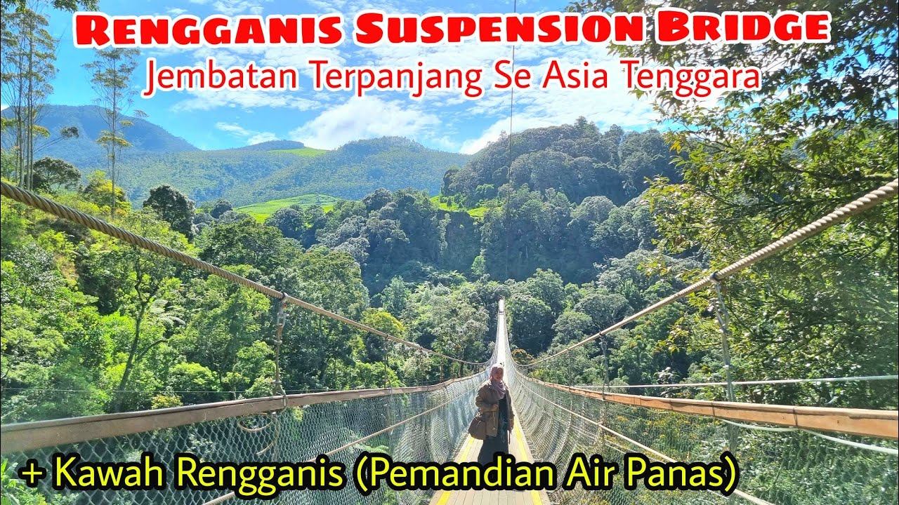 Jembatan Gantung Rengganis Dan Kawah Rengganis Ciwidey|| Wisata Viral ...